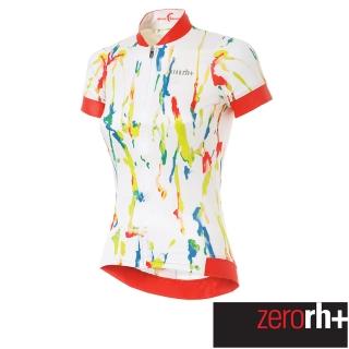 【ZeroRH+】義大利彩墨系列女仕專業自行車衣(珊瑚紅 ECD0679_53P)