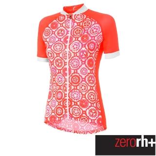 【ZeroRH+】義大利 VENUS 花輪系列女仕專業自行車衣(珊瑚紅 ECD0469_52P)