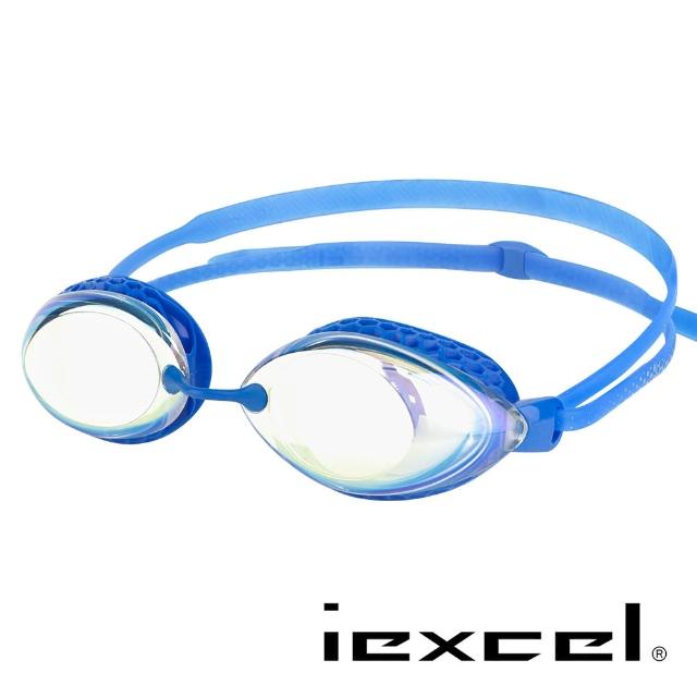 【iexcel】專業光學度數泳鏡 VX-940(蜂巢式 電鍍)