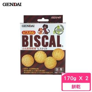 【GENDAI 現代】BISCAL 必吃客消臭餅乾 170g(2入組)