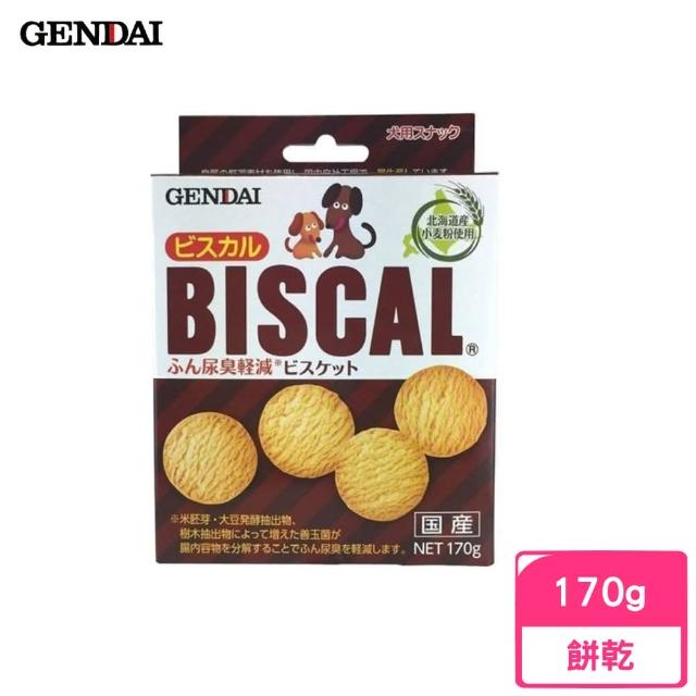 【GENDAI 現代】BISCAL 必吃客消臭餅乾 170g