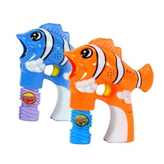 【888ezgo】小丑魚造型連續式電動泡泡槍（有LED燈+音樂）