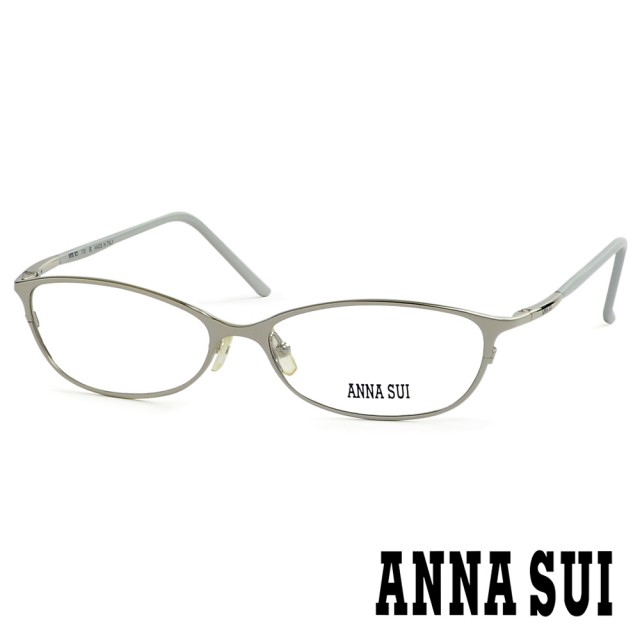 【ANNA SUI 安娜蘇】典雅簡單造型光學眼鏡-灰(AS06204)