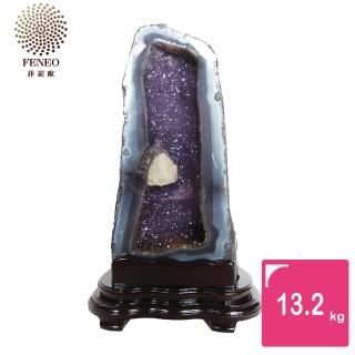 【菲鈮歐】開運招財天然巴西紫晶洞 13.2kg(GB19)