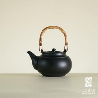 【LohasPottery 陸寶】寶滿燒水陶壺1號-0.9L(燒水品茗 遠紅外線陶壺)