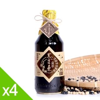 【黑豆桑】天然極品頂級黑金醬油(550mlx 4瓶)
