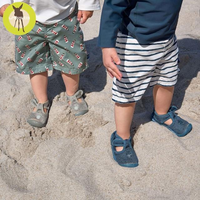 【Lassig】嬰幼童透氣快乾輕量沙灘涼鞋-藏青藍