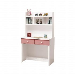 【H&D 東稻家居】粉紅色3尺書桌/TJS1-05100(書桌 桌)