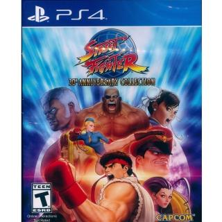 【SONY 索尼】PS4 快打旋風 30 週年紀念合集 中英日文美版(Street Fighter 30th Anniversary)