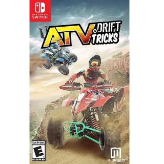 【Nintendo 任天堂】NS Switch ATV 甩尾與特技 英文美版(ATV Drift & Tricks)