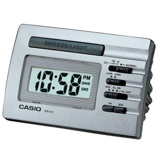【CASIO 卡西歐】實用貪睡桌上型鬧鐘(DQ-541D-8)