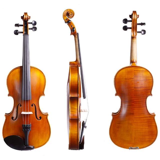 【法蘭山德】SV-6 專業者表演級小提琴4/4-1/16歐洲雲杉木面板尼龍弦/加贈六大好禮/原廠公司貨(SV-6 小提琴)