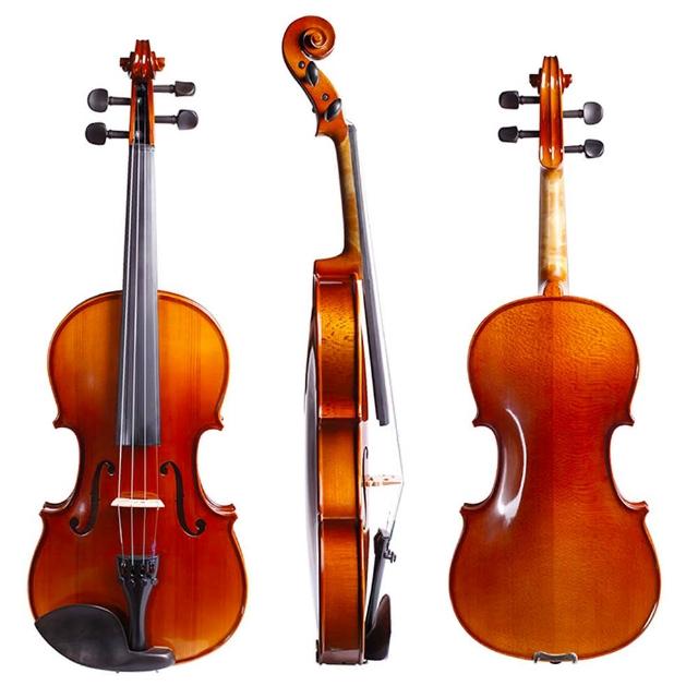 【法蘭山德】SV-1 初學者學生級小提琴4/4-1/16 歐洲雲杉木面板鋼弦/加贈六大好禮/原廠公司貨(SV-1 小提琴)