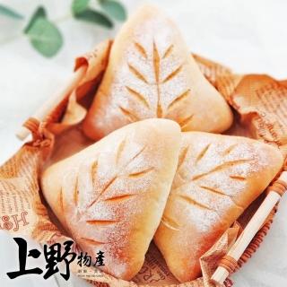 【上野物產】10個 核桃桂圓軟式麵包(130g±10%/個)