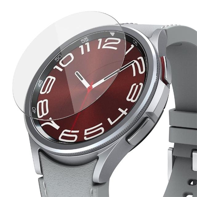 【Rearth】Ringke 三星 Galaxy Watch 6 Classic 玻璃螢幕保護貼(3+1片裝)