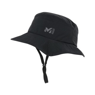 【Millet】Millet 中 登山 RAINPROOF 防水戶外帽 黑(MIV77320247)