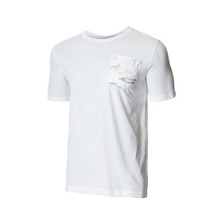 【UNDER ARMOUR】UA 男 Outdoor Pocket 短T-Shirt 白(1370034-100)
