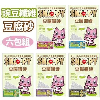 【SNAPPY】豌豆纖維豆腐砂7L(六包組)