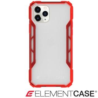 【Element Case】iPhone 11 pro Max Rally(抗刮科技軍規殼 - 透紅)