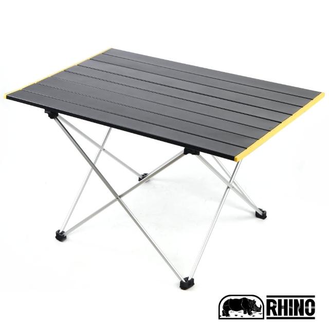 【RHINO 犀牛】超輕鋁合金露營摺疊桌-特大版(野餐桌)