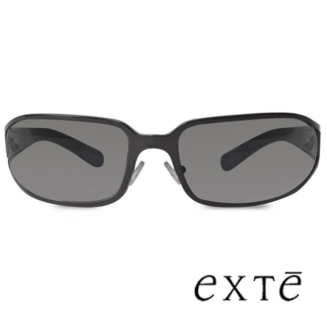 【EXTE】義大利時尚邊框太陽眼鏡(灰-EX5/S-641)