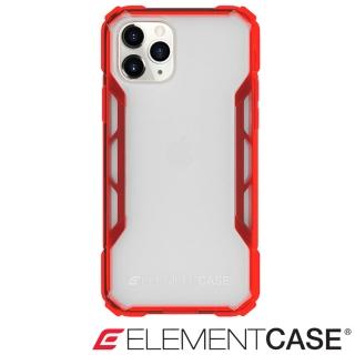 【Element Case】iPhone 11 pro Rally(抗刮科技軍規殼 - 透紅)