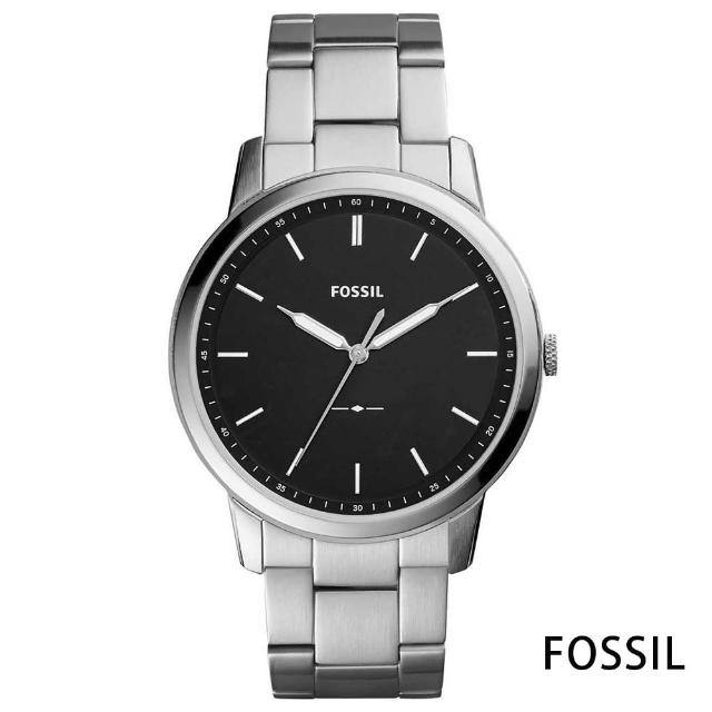 【FOSSIL】極品丞時不銹鋼男錶-黑/44mm(FS5307)