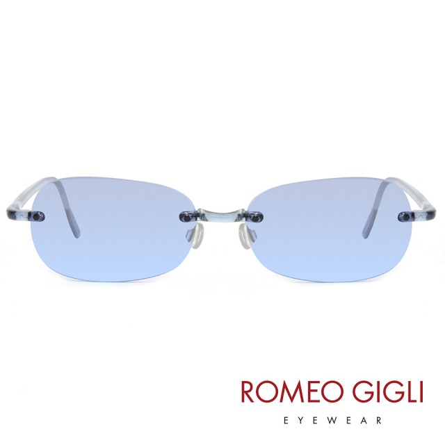【Romeo Gigli】義大利質感透明感太陽眼鏡(藍-RG215-8I9)