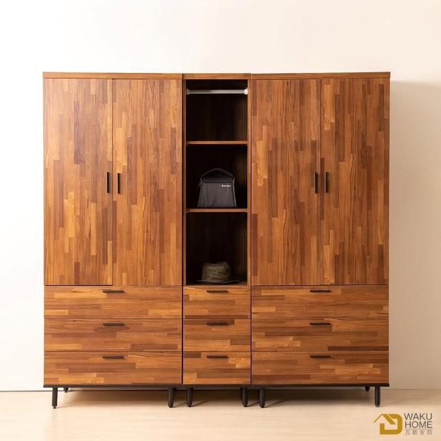 【WAKUHOME 瓦酷家具】歐克斯工業生活6.7尺衣櫃