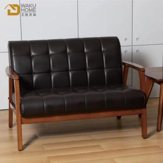 【WAKUHOME 瓦酷家具】Chloe北歐復古風2人座沙發 A025-200