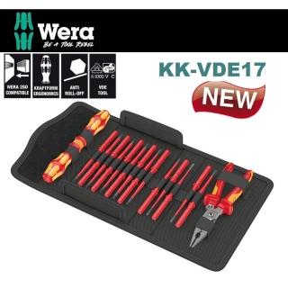 【Wera】VDE絕緣1000V17件式 工具袋式(KK-VDE17)