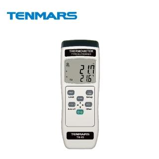 【Tenmars 泰瑪斯】TM-83 單輸入熱電偶溫度錶(熱電偶溫度錶 溫度錶)
