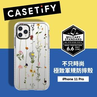 【Casetify】iPhone 11 Pro 耐衝擊保護殼-小花串