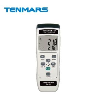 【Tenmars 泰瑪斯】雙通道熱電偶溫度錶 TM-84D(熱電偶溫度錶 溫度錶 溫度計 熱電偶)