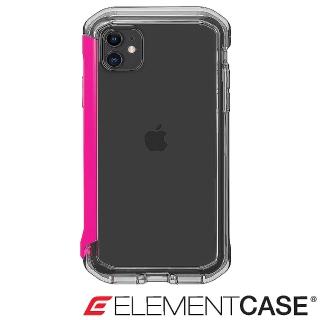 【Element Case】iPhone 11 Rail(神盾軍規殼 - 晶透粉)