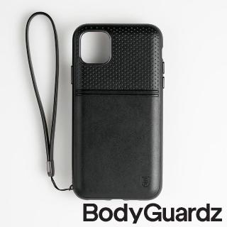 【BodyGuardz】iPhone 11 Accent Duo(出色頂級真皮軍規殼 - 黑)