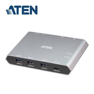 【ATEN】2埠 USB-C Gen2 跨平台分享切換器(US3342)