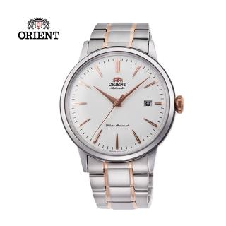 【ORIENT 東方錶】ORIENT 東方錶 DATEⅡ系列 機械錶 鋼帶款 玫瑰金色 - 40.5mm(RA-AC0004S)