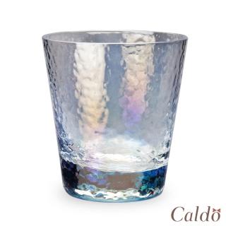 【Caldo 卡朵生活】迷幻質感家用耐熱玻璃水杯350ml