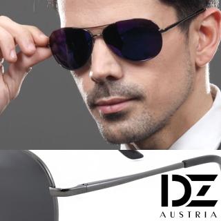 【DZ】UV400防曬偏光太陽眼鏡墨鏡-克雷孟特(槍灰框灰片)