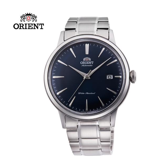 【ORIENT 東方錶】ORIENT 東方錶 DATEⅡ系列 機械錶 鋼帶款 藍色 - 40.5mm(RA-AC0007L)