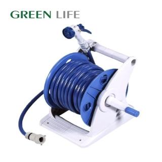 【日本製 GREEN LIFE】GENIUS 水管車 20M 管徑12.7mm(洗車、澆花、居家清潔)