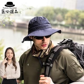 【匠心選品】速乾漁夫帽(透氣遮陽 登山帽 防曬帽 遮陽帽)