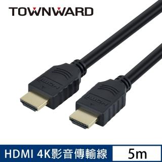 【TOWNWARD 大城科技】HDMI線 2.0版 5M 4K60Hz(電視 電腦 型號:HDL-6500)