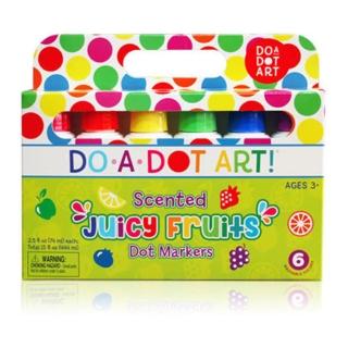 【美國Do A Dot Art!】點點畫筆：6入水果香氛(美國各大幼兒園指定繪畫用具)