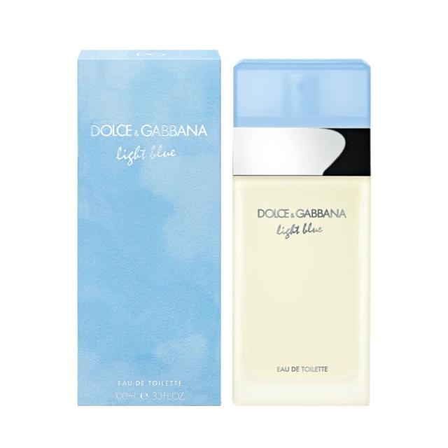 【DOLCE & GABBANA】Light Blue 淺藍女性淡香水100ml(專櫃公司貨)