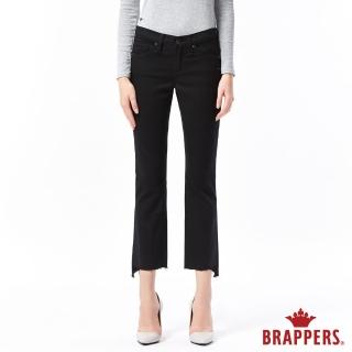 【BRAPPERS】女款 LC Cargo系列-中低腰彈性小喇叭褲(黑)