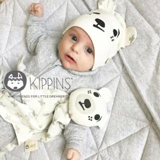 【Kippins】澳洲有機棉嬰兒帽(比利小熊)