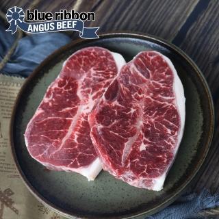 【勝崎生鮮】美國PRIME藍絲帶霜降牛排12包組(120公克±10% / 2片)