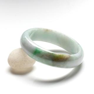 【雅紅珠寶】天然綠翡翠手鐲-#18.5-寬版-綠葉成陰